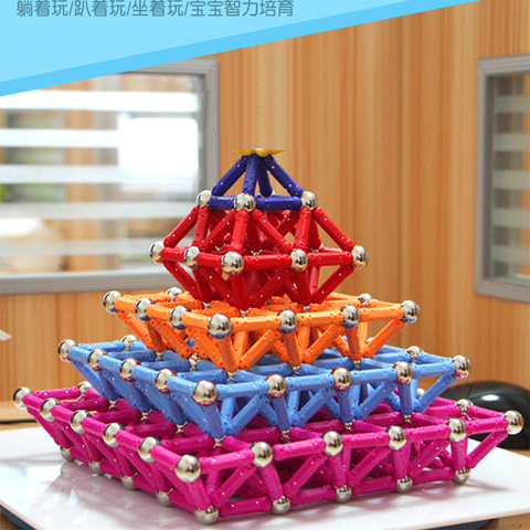 Magnetic Sticks Building Blocks Set Kids Educational Toys For Children Magnetic Toy Bricks ► Photo 1/3