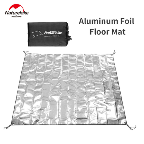 Naturehike Multi-functional PE Aluminum Foil Waterproof Folding Floor Mattress Camping Tent Mat Picnic Sun Shelter Floor Mat ► Photo 1/6