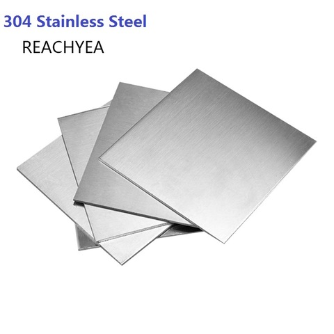 1mm 1.5mm 2mm 3mm Thickness 304 Stainless Steel Plate Stainless Steel Sheet Smooth Metal Processing Laser Cutting Sheet 200X250 ► Photo 1/1