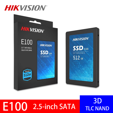 Hikvision E100 Internal Solid State Drives 128GB 256GB 512GB 1TB 2.5'' SSD SATA  6Gb/s SATAIII Solid State Disks 3D TLC ► Photo 1/6