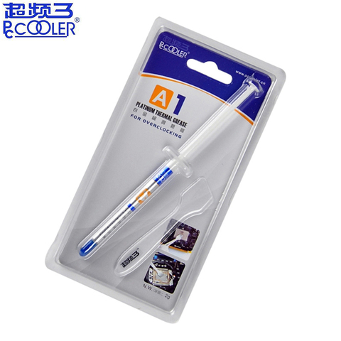 Pccooler A1 Silver-containing Thermal grease 2g 7.5w/m.k CPU Cooler Thermal paste for CPU Heatsink Processor VGA GPU Cooling ► Photo 1/4