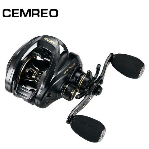 CEMREO Baitcasting Reel Centrifugal Magnetic Dual Brake System 8kg Drag Force 7.2:1 Gear Ratio High Quality Lure Fishing Tackle ► Photo 1/6