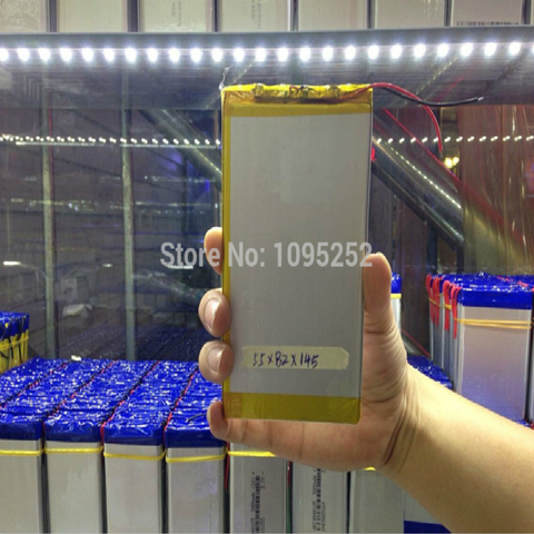 5582145 5580145 3.7 V 10000 mah tablet battery brand  gm lithium polymer  ► Photo 1/2