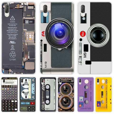 Retro Vintage Camera Cassette Music Case For Sony Xperia L1 L2 L3 X XA XA1 XA2 Ultra E5 XZ XZ1 XZ2 Compact XZ3 M4 Aqua Z3 ► Photo 1/6