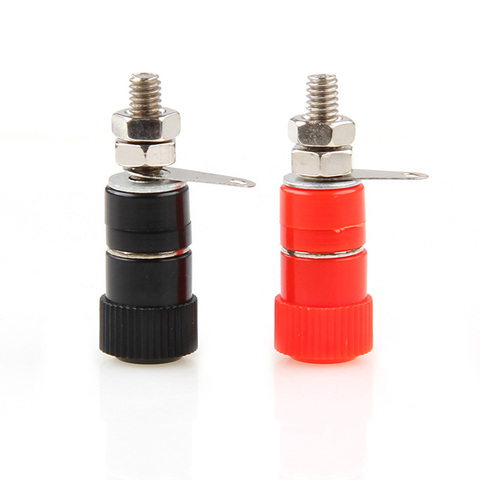 2Pcs Speaker Amplifier Terminal Binding Post Banana Plug Socket Female Connector ► Photo 1/5