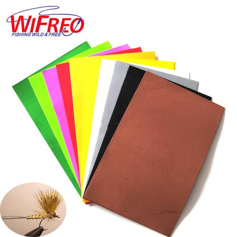 [10PCS] L 2mm X 24cm X 36cm Assorted Fly Tying Foam Sheets Paper Grass hopper Ant  Beetle Caddis Cricket Fly Fishing Material ► Photo 1/1