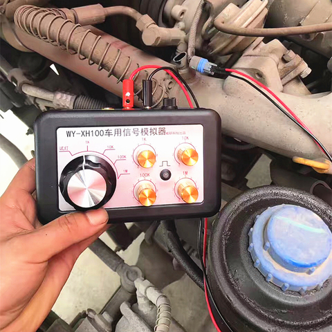 Automobile Automotive Signal Simulator Tester Tool Can Adjust Resistance Water Temperature Crankshaft With English Manual ► Photo 1/6