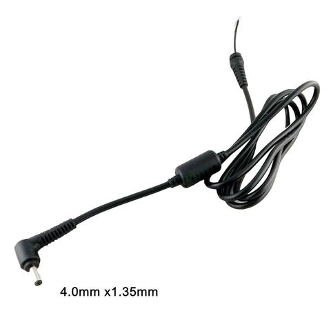 1pc 4.0mm x1.35mm Male Right Angle Plug DC Power Charger Cable Connector for ASUS Laptop Adapter Cable 1.2m ► Photo 1/6