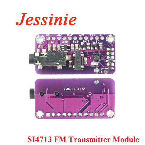 FM Transmitter SI4713 Stereo Frequency Modulation CJMCU-4713 DC 3-5V ► Photo 1/6