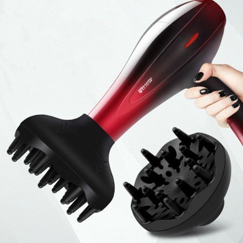 New Universal Hairdryer Diffuser Cover Lightweight Foldable Silicone Hood Blower Hairdressing Salon Curly Styling Hair ► Photo 1/3