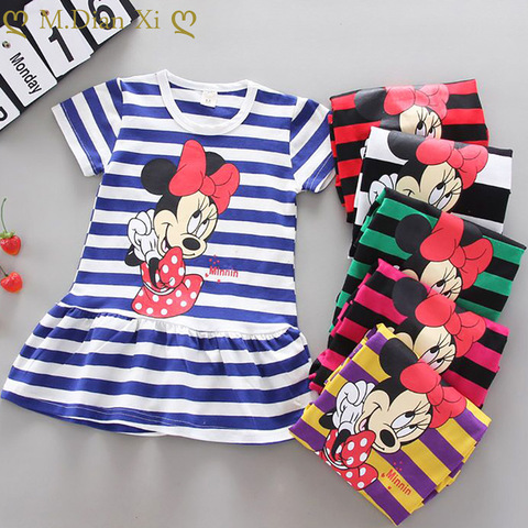 Girl Dress Cute Kids Baby Girl Dress Kids Cartoon Summer  Children Kids Clothing Baby Girl Birthday Dress ► Photo 1/5