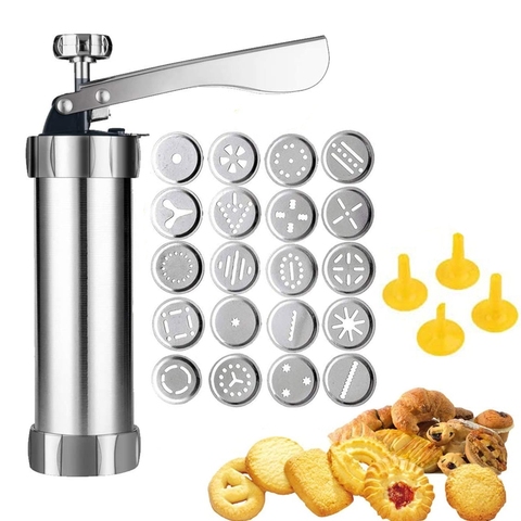 Baking Tools Manual Biscuit Cookie Press Stamps Set Cake Decorating Tools Maker D0AD ► Photo 1/6