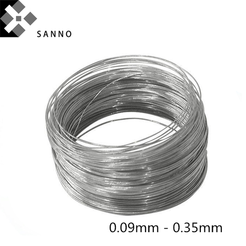 0.09mm / 0.12mm / 0.2mm / 0.3mm / 0.35mm 10 meters 99.95% welding wire micron small tungsten wire ► Photo 1/1