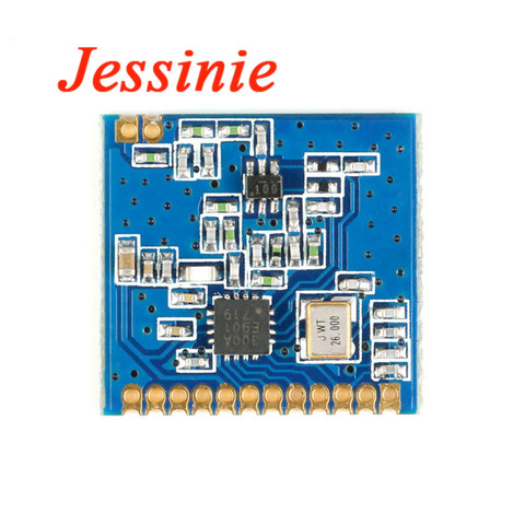 CMT2300A SI4438/SI4432 433MHz LoRa Wireless Transceiver Module RF Transmitter Receiver Spring Antenna Distance 1000m ► Photo 1/5