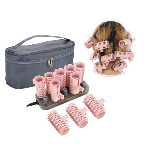 10 PCS/Set Hair Rollers Electric Tube Heated Roller Hair Curly Styling Sticks Tools Massage Roller Curlers Accessories 25mm-30mm ► Photo 1/6