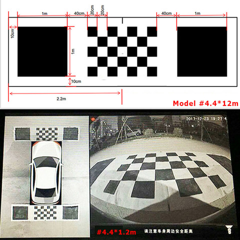 For 360 Degree Surround 3D Calibration Cloth 2D Bird View System Debugging Clothes Special ► Photo 1/6