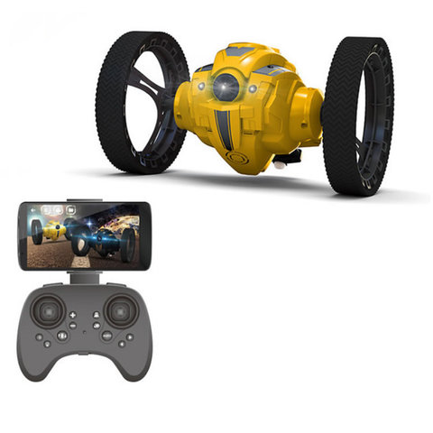 RC Car with Camera 2.0mp Jumping Sumo WIFI Bounce Car PEG SJ88 4CH 2.4GHz  RC Cars with Flexible Wheels Remote Control FSWB ► Photo 1/5