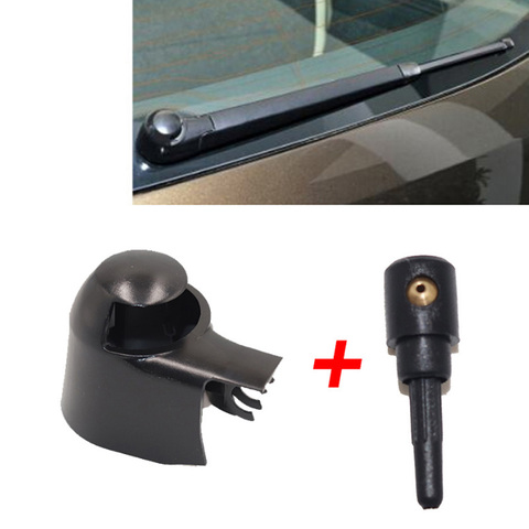 Wiper Windshield Windscreen Rear Wiper Arm Washer Cover Cap Nut & Jet Nozzle Set For Skoda Fabia Combi 2007-2014 2013 ► Photo 1/4