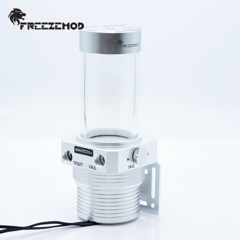 FREEZEMOD water cooler magnetic suspension pump water tank integrated full metal PWM intelligent control. PUB-JTD5 ► Photo 1/6