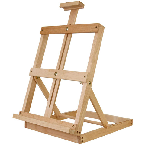 Adjustable Tabletop Wooden Easel Stand Sketch Easel accessories Studio H-Frame for Artist Painting Easel Drawing Art Supplies ► Photo 1/5