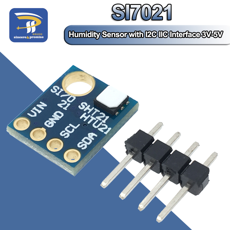 GY21 Si7021 Humidity Sensor with I2C Interface Arduino Industrial High Precision 