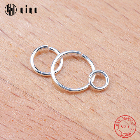 Wholesale 4-8mm 20pcs/pack 925 sterling silver open jump rings For Making Keychains & Bracelet Jewelry Findings Accessories ► Photo 1/6