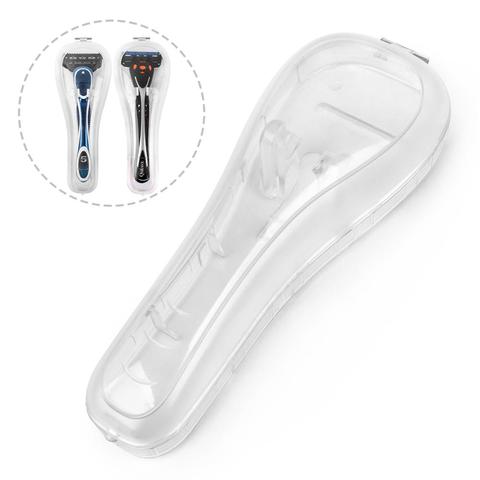 Qshave Portable Travel Razor holder Protector Case for Manual Razor Suitable for Most Razors 16.2x6.1x3cm, 1PC (No Razor In) ► Photo 1/6