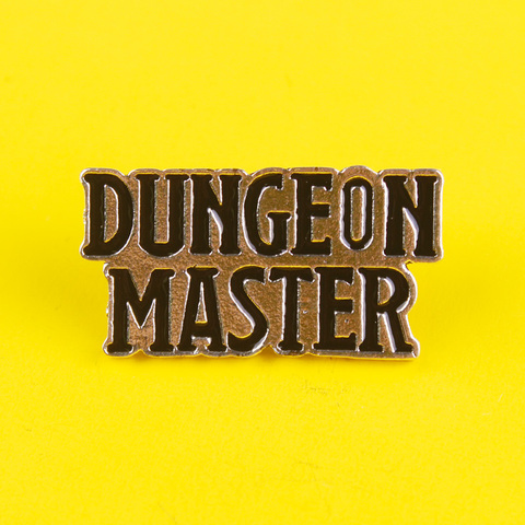 Pin For Backpack Dungeon Master Enamel Pins Kwii Badge On Clothes Anime Icons Stripe Set Metal Badges Paired Jewelry ► Photo 1/6