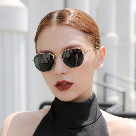 2022 Retro Fashion Round Unisex Sun Glasses Polarized Coating UV400 Sunglasses Female Eyewear For Men Women 3447 ► Photo 1/6