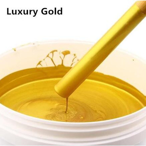 100g/350g Gold Paint Water-based bronzing paint, for wood, gold statue, furniture gold paint,  safe, non-toxic gold foil paint ► Photo 1/6