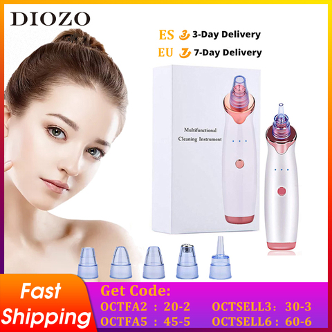 DIOZO Blackhead Remover T Zone Pore Acne Pimple Removal Face Deep Nose Cleaner Vacuum Suction Facial Beauty Clean Tool ► Photo 1/6