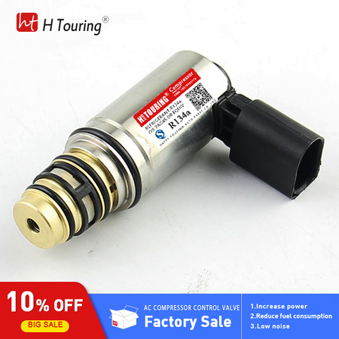 Sanden PXE16 PXE14 electronic control valve compressor for AUDI Volkswagen golf SEAT 1K0820803 1K0820803F 1K0820859D 2E0820803A ► Photo 1/6