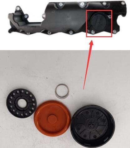 Film for Engine Valve Cover  31319642 fit for XC60 XC70 XC90 S80 V70 LR023777 LR009326 LR006860 30788481 ► Photo 1/6