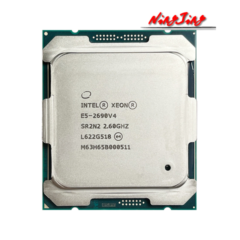 Intel Xeon E5-2690 v4 E5 2690 v4 E5 2690v4 2.6 GHz Fourteen nuclei 35M 135W  14nm  LGA 2011-3 ► Photo 1/1