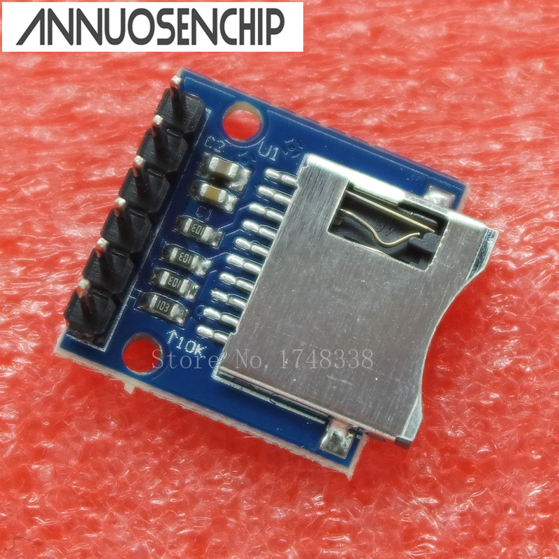 2PCS Mini SD Card Module Memory Module Micro SD TF Card Module Arduino ARM AVR 