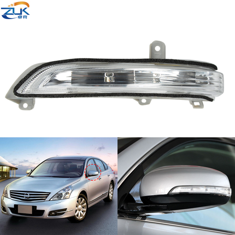 Rearview Mirror LED Turn Signal Light For NISSAN TEANA J32 2008 2009 2010 2011 2012 Rear View Wing Mirror Indicator Flasher Lamp ► Photo 1/6