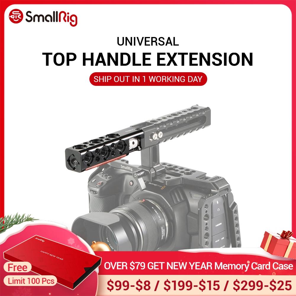 SmallRig DSLR Camera Cage Handle Grip Top Handle Straight Extension With 1/4 Thread Holes And Arri Locating Holes HTR2297 ► Photo 1/6