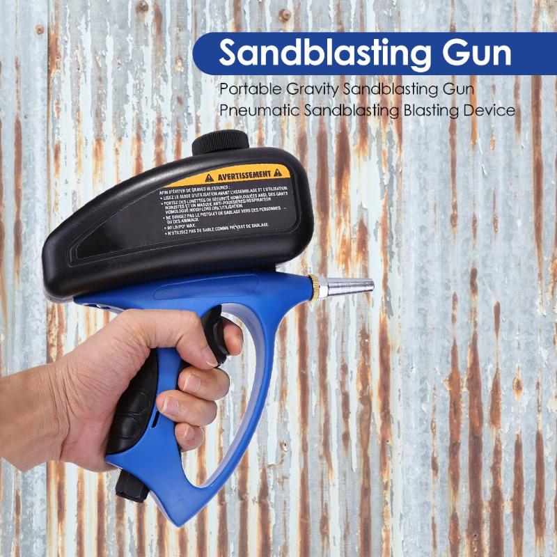 Sand Blaster Gun Airbrush Portable Sandblast Pneumatic Abrasive blasting machine 