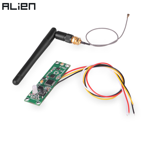 ALIEN 2.4Ghz Wireless DMX 512 Transmitter Receiver PCB  2 in 1 Module Board with Antenna for DMX Stage Lighting Controller ► Photo 1/6