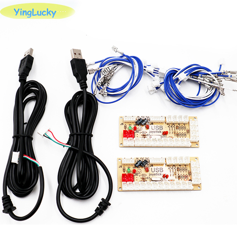 20PCS  Zero Delay Arcade DIY KIT USB ENCODER PC TO JOYSTICK for 4way＆8way ZIPPY JOYSTICK＆Arcade BUTTON ► Photo 1/6