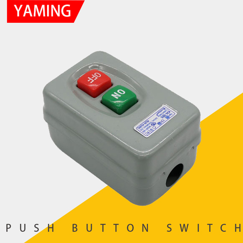 P142 KH series on-off 3P 30A/250V 20A/380V transfer push button switch control Box electrical Motor start switch KH-305 ► Photo 1/5