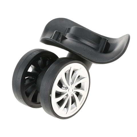 A08 Swivel Mute Wheels Suitcase Luggage Replacement Casters for Travel Bag - Wear-resistant and Durabl (1 Pair) ► Photo 1/6