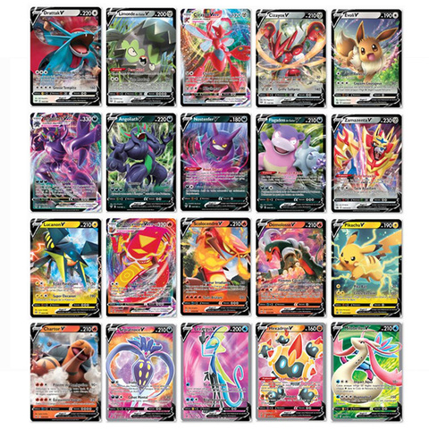 Pokemon Trading Card Game Vmax  Pokemon Card Gx Vmax V French - French  Version V - Aliexpress