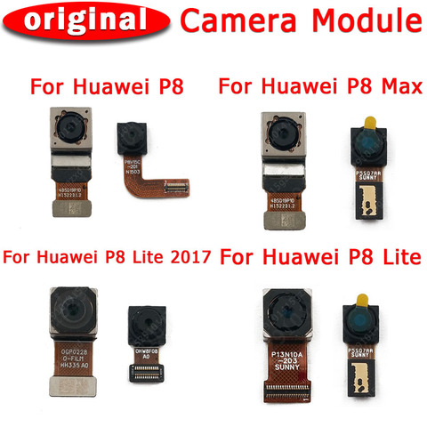 Original Front and Rear Back Camera For Huawei P8 Lite 2017 P8 Max Main Facing Camera Module Flex Replacement Spare Parts ► Photo 1/5