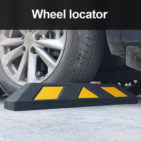 Car Tires Rubber Parking Curb Wheels Stoppers For Garage Floor Trucks Trailers Forklifts For Parking Lanes Garages Parking Lots ► Photo 1/6