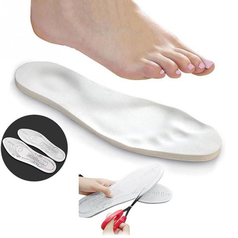 1 Pair Memory Foam Shoes Pad Orthopedic Breathable Sweat Absorbing Comfy Athletic Insole Shock DIY Healthy Antibacterial Insoles ► Photo 1/5