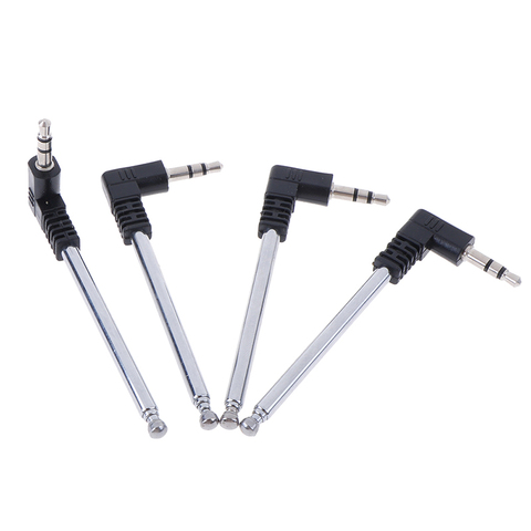 4pcs/lot Metal Cell Phone Multi Purpose 3.5mm FM Radio Antenna 8.8 Inch Long ► Photo 1/6