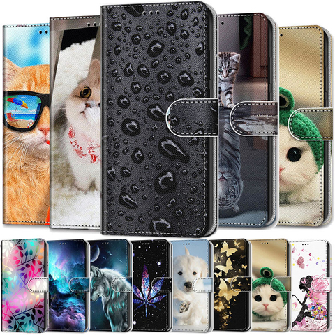 Leather Case For Xiaomi Redmi Note 4 4X 5 6 7 8 Pro 5A Fundas 3D Wallet Card Holder Stand Book Cover Coque Note8 Note7 Note6 ► Photo 1/6