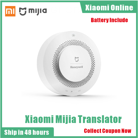 Xiaomi Mijia Honeywell Smoke fire sensor Alarm Detector Audible Visual Smoke Sensor Remote Mi Home Smart APP Control ► Photo 1/6