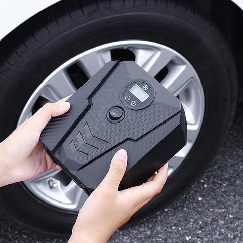 12V Digital Inflatable Pump Cigarette Lighter Car Tires Air Compressor 120W 150psi Car Air Pump With LED Lighting For Motocycles ► Photo 1/6